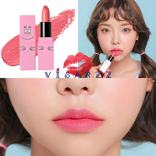 3CE Barbapapa Matte Lip Color # 111 Kind Hug ลิปแมทและลิปกึ่งวาวกึ่งแมทสีสวย น่ารักสดใสอ่อนหวานดุจสายไหม