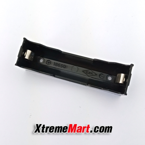 รางแบตเตอรี่แบบขาลง PCB สำหรับแบตเตอรี่ 18650 Battery Case Holder CB-18650-PC2 (ชิ้นละ)