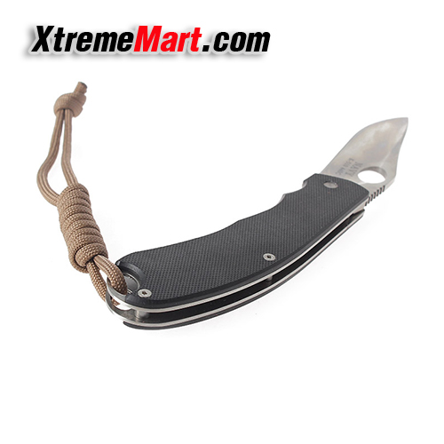 มีดพับ NAVY รุ่น K510 Stainless Steel Liner lock Folding Knife (ด้ามดำ)