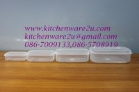 P00170 กล่องถนอมอาหาร กว้าง 12 x ยาว 20 x สูง 6 ซม. สามารถใช้กับไมโครเวฟได้ เกรดเอ (ราคาส่งต่อ 12 ใบ)