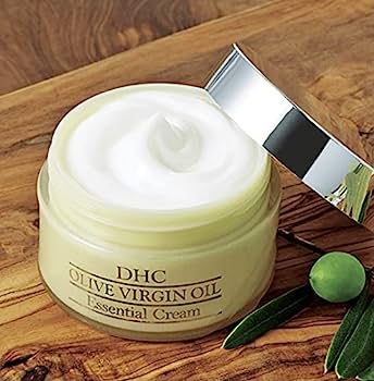 (กระปุกใหญ่ 50g) DHC Olive Virgin Oil Essential Cream ครีมบำรุงผิวเนื้อเนียน นุ่ม เข้มข้น ที่มีส่วนผสมของน้ำมันมะกอกธรรมชาติจากประเทศสเปน ช่วยให้ผิวอ่อนเยาว์ กระจ่างใส