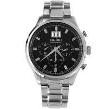 Karnvera Shop นาฬิกาข้อมือผู้ชาย SEIKO Classic quartz Chronograph SPC083P1