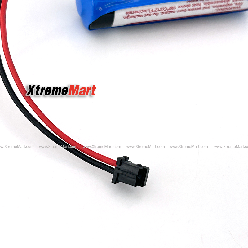 แบตเตอรี่ EVE ER14505 3.6V AALithium battery มีสาย ขั้วสีดำ