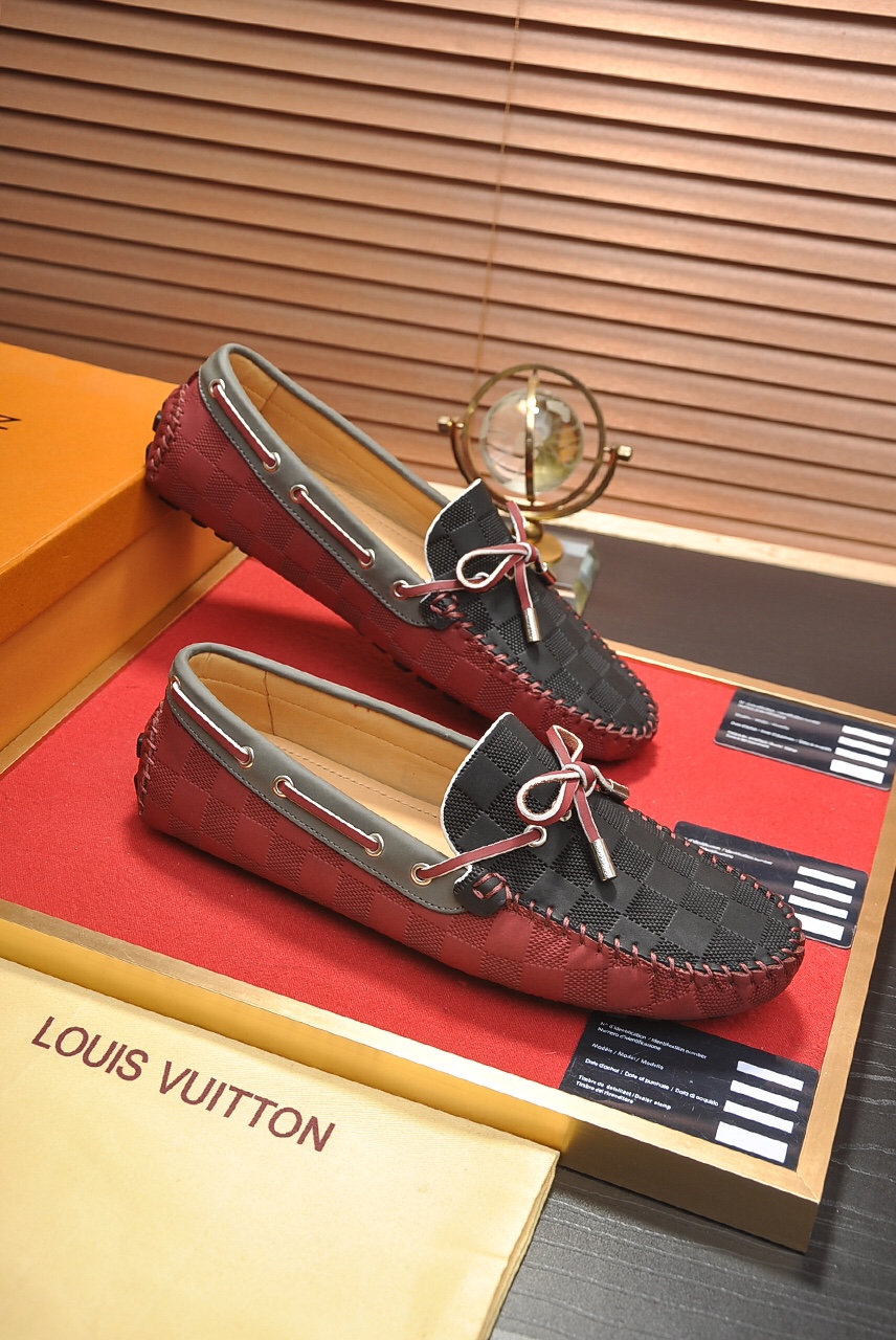 รองเท้า l loafer leather shoe 38-44