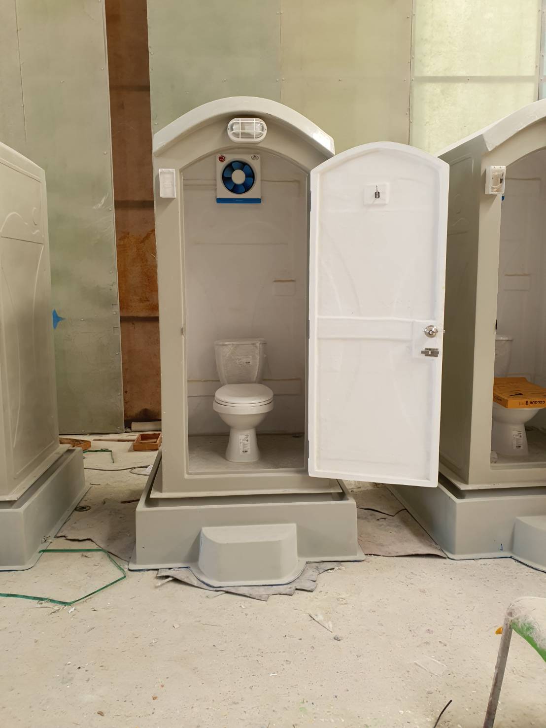 ห้องน้ำไฟเบอร์กลาส ห้องสุขา ห้องส้วม ห้องอาบน้ำ ห้องน้ำเคลื่อนที่