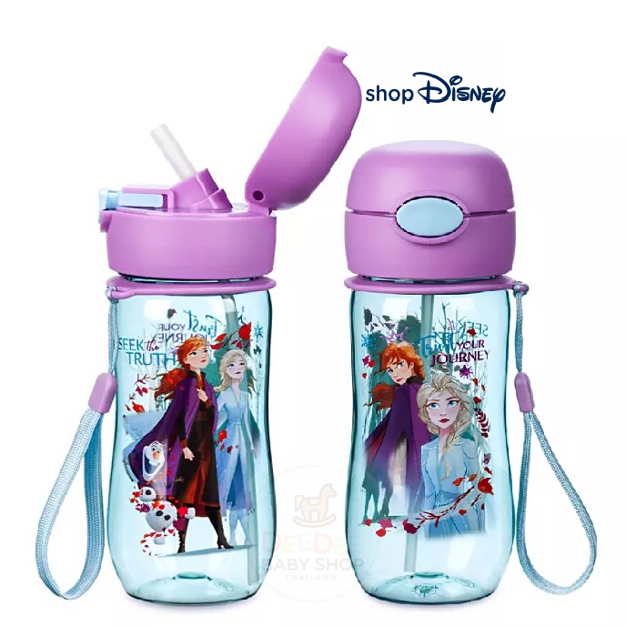 กระติกน้ำแบบหลอดกดเด้งสำหรับเด็ก Disney Frozen 2 Flip-Top Canteen (2019)