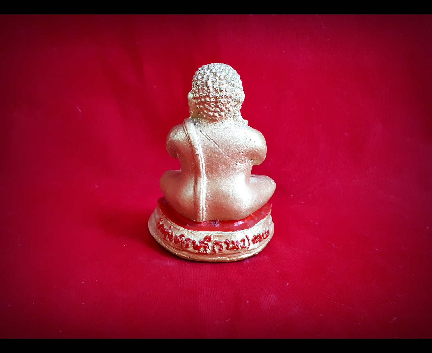 รูปหล่อ พระปิดตา (ขนาดตั้งบูชา) (มวลสารผง หลวงพ่อแก้ว วัดเครื่อวัลย์) - หลวงพ่อเณร วัดทุ่งเศรษฐี