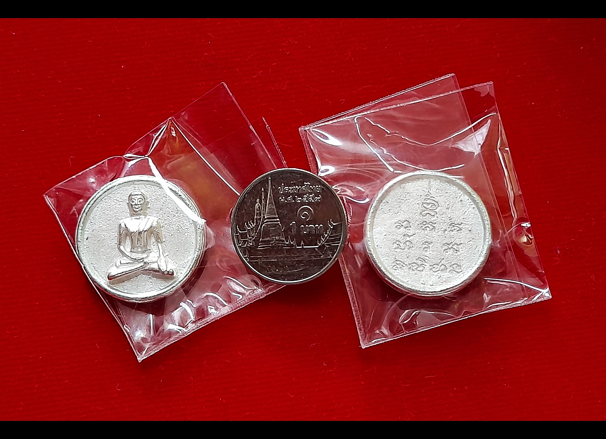 เหรียญพระพุทธสะดุ้งกลับ (#กลับร้ายกลายเป็นดี #พลิกฟื้นดวงชะตา ) เนื้อเงินแท้(น้ำหนัก1บาทเศษ) ปี2564 - หลวงพ่อบ๊ะ วัดโพธิ์ลังกา