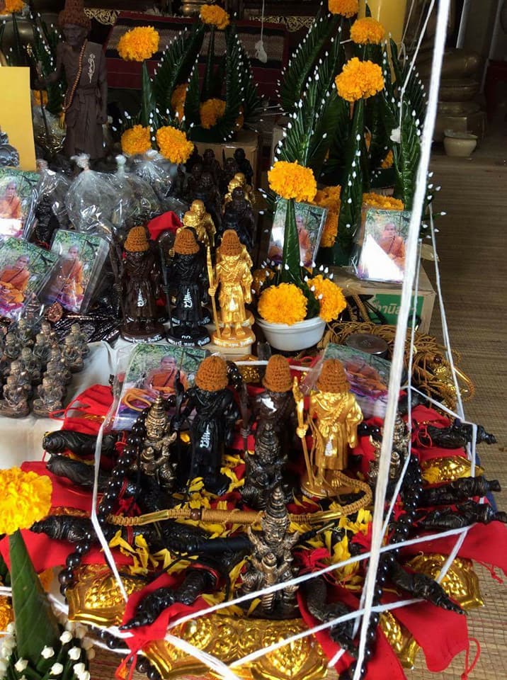 รูปหล่อ หลวงปู่หมุน วัดบ้านจาน (ขนาด6.5นิ้ว) เนื้อแร่เหล็กน้ำพี้ รุ่นปัญจะเศรษฐี ปี2560 #รับประกันแท้