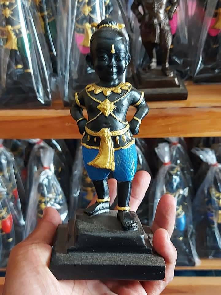 รูปหล่อ รูปปั้น กุมาร (ยังไม่ได้ปลุกเสก) เนื้อแร่เหล็กน้ำพี้ (ขายปลีก ขายส่ง)