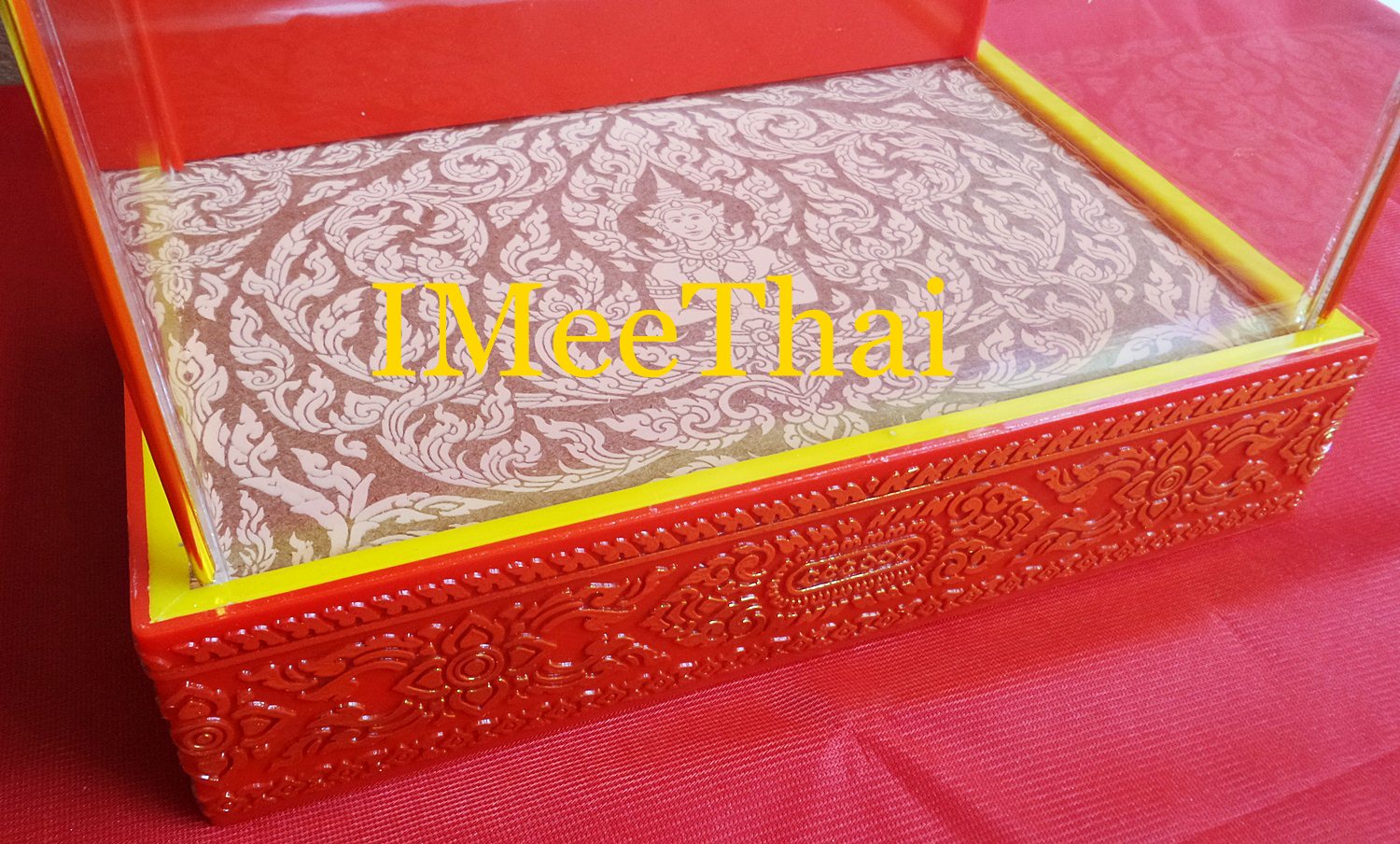 ตู้ครอบแก้ว ตู้ครอบใส่พระพุทธรูป วัตถุมงคล ขนาด ใหญ่ 7x12 นิ้ว