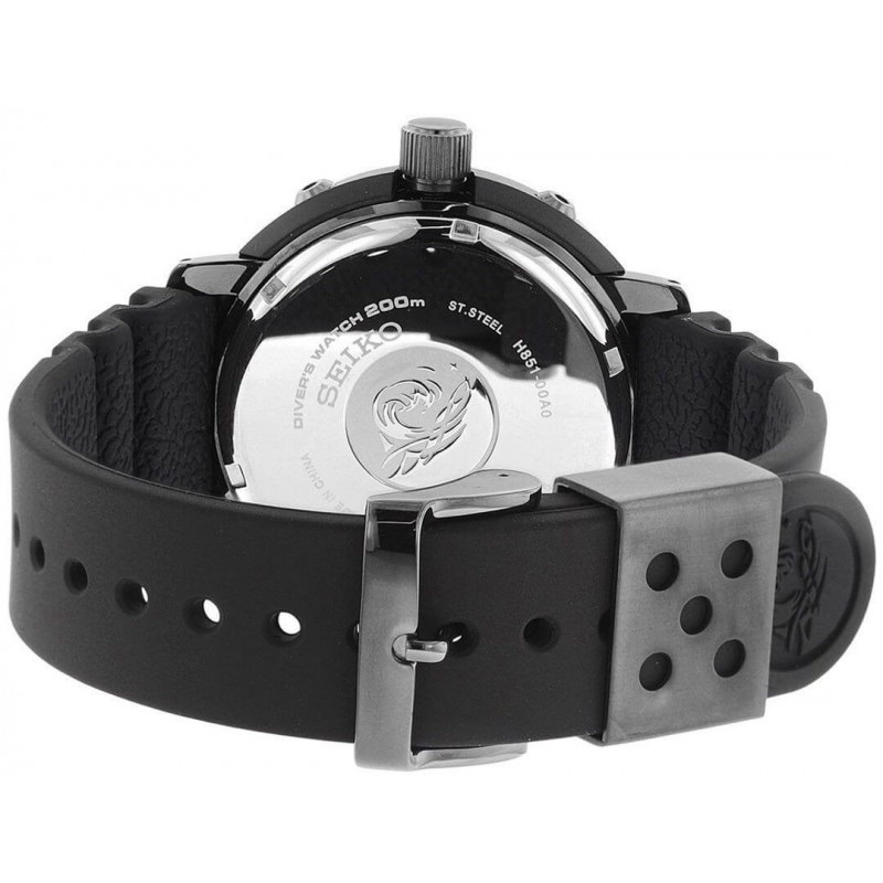 Karnvera Shop นาฬิกาข้อมือผู้ชาย Seiko Prospex"Arnie" Re-Issue Sports Solar Diver's 200M Silicone Band Watch SNJ028P1