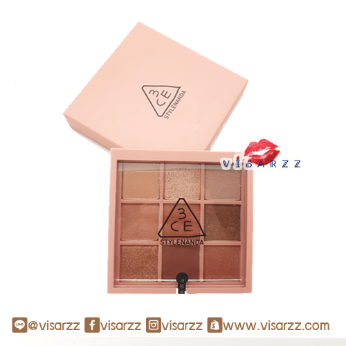 3CE Multi Eye Color Palette #Overtake อายชาโดว์พาเลท 9 สีสวย ใหม่ล่าสุดจาก 3CE เพื่อให้ดวงตาของคุณมีมิติ แต่งได้หลายสไตล์ หลายโอกาส เข้าได้กับทุกเฉดสีผิว