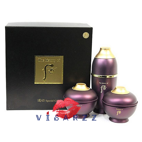 The History of Whoo Hwanyu Special Gift Set 3 Items เซ็ทบำรุงจักพรรดินี เพื่อผิวอ่อนเยาว์ลง 10 ปี ด้วยส่วนผสมสมุนไพรหายากอันทรงคุณค่า