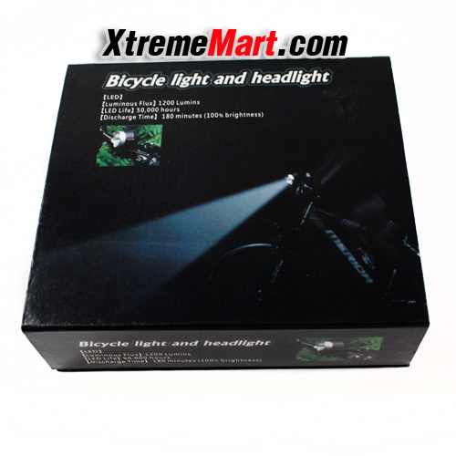 ไฟฉายติดจักรยาน CREE XML XM L T6 1200 Lumen LED Cycle Bicycle Lamp Bike Light Headlamp Headlight Camping