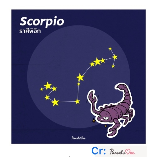 แบบแหวนดวงดาวประจำราศีพิจิก Scorpio