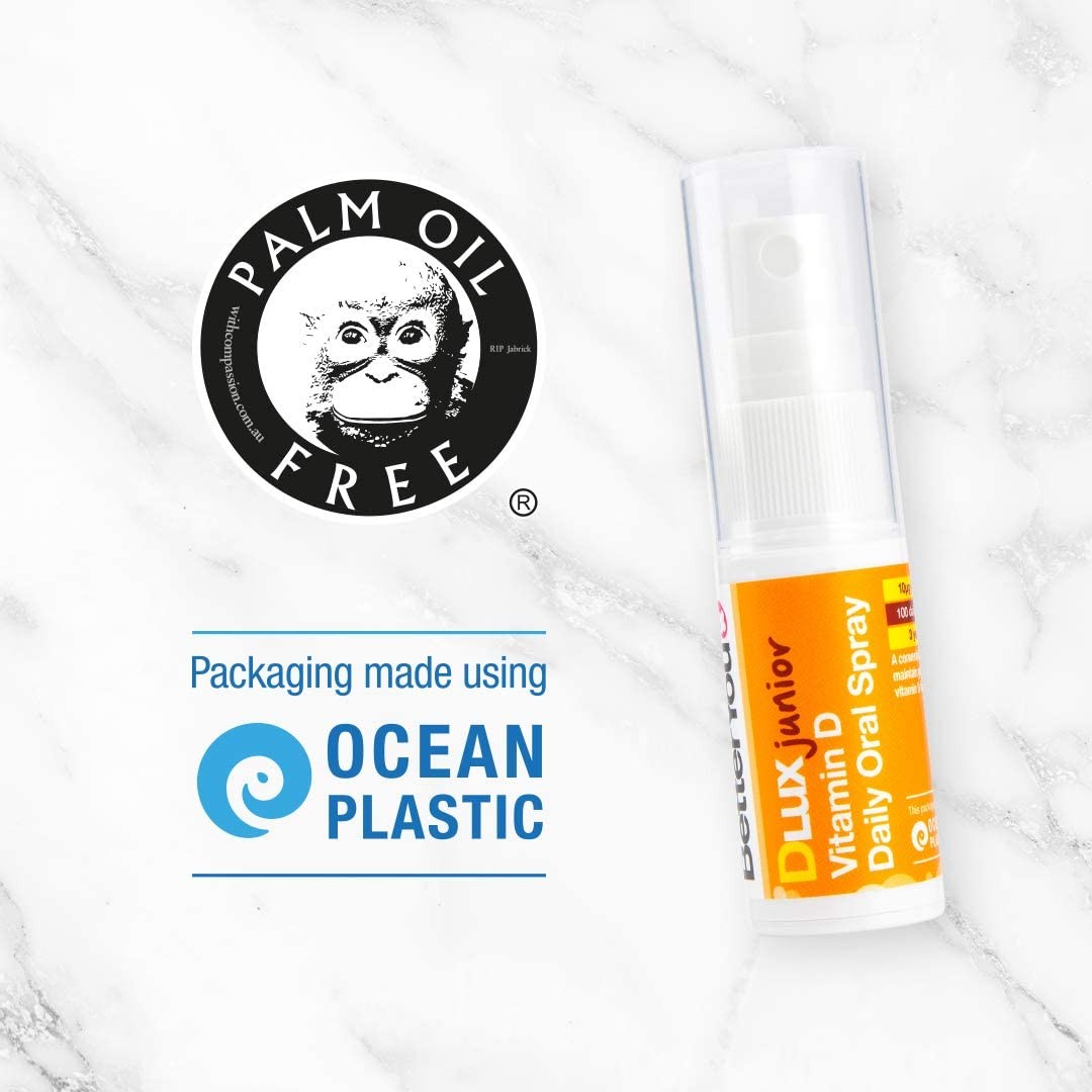 วิตามิน D สำหรับเด็กชนิดสเปรย์ BetterYou DLux Junior Vitamin D Oral Spray