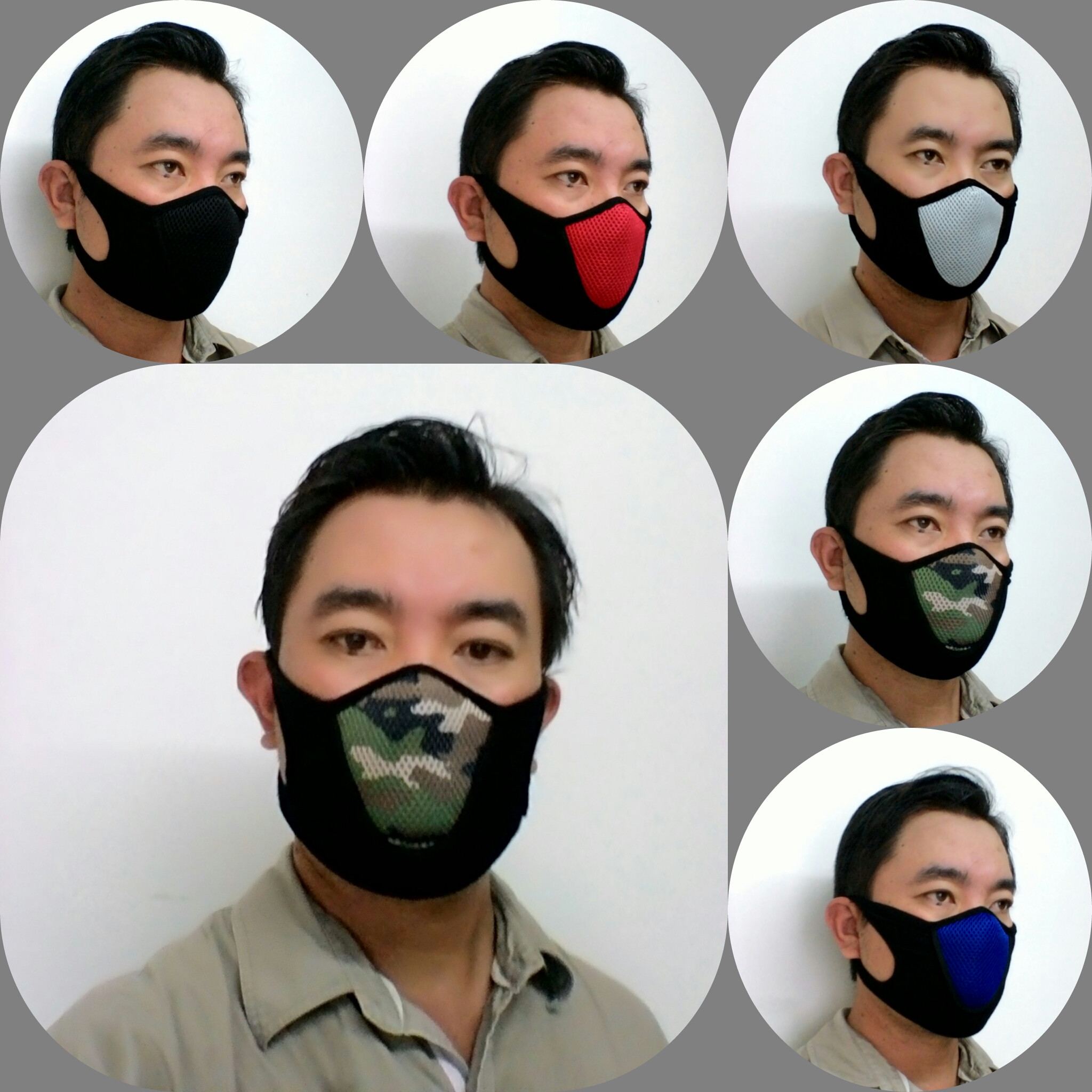 หน้ากากอนามัย,ผ้าปิดจมูกกันฝุ่น