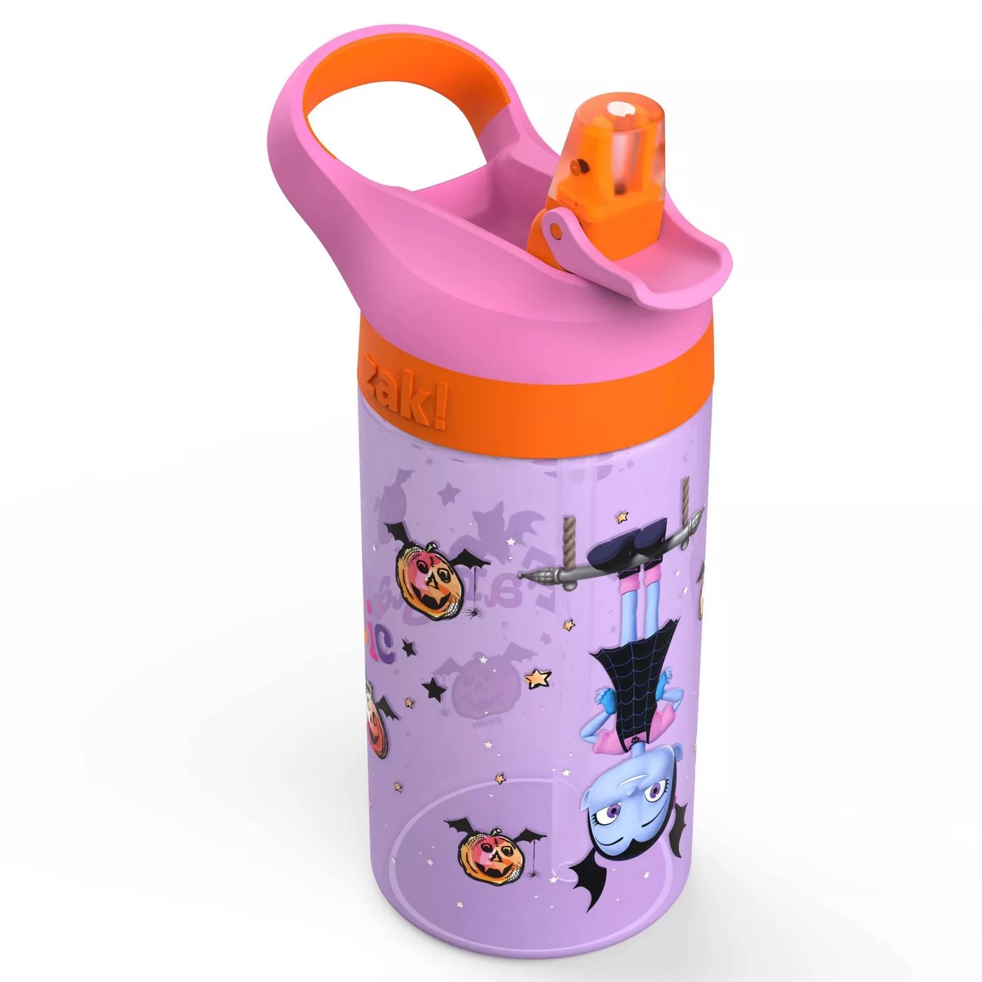กระติกน้ำพร้อมหลอดดื่มสำหรับเด็ก Zak! Vampirina 16 Oz. Halloween Water Bottle