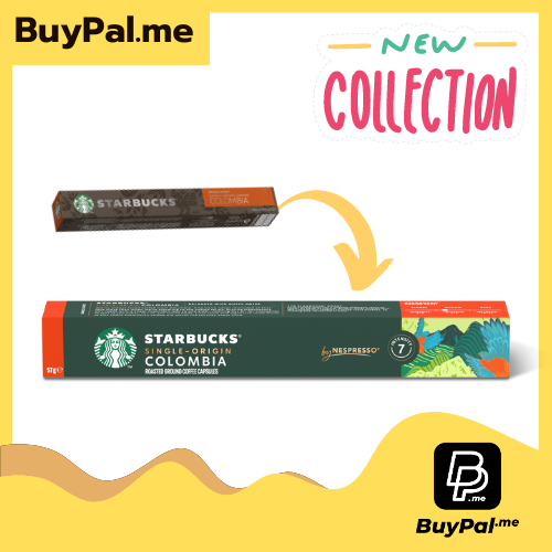 Starbucks By Nespresso Single Origin Coffee Colombia Capsules Pk10 BBF 27/02/2026