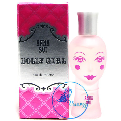 Anna Sui Dolly Girl EDT ประมาณ 5 mL กลิ่นหอมหวานของผลไม้ และมวลดอกไม้นานาชนิด หอมละมุนแสนอ่อนหวาน สุดน่ารัก