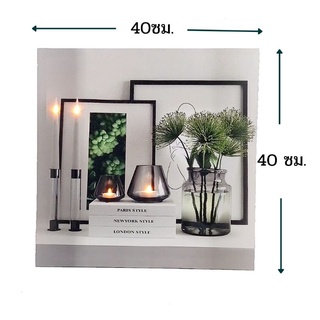 ภาพแขวนตกแต่งผนังมีไฟLEDในตัวขนาด40×40ซม.