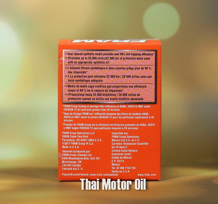 Fram Ultra Synthetic Oil Filter