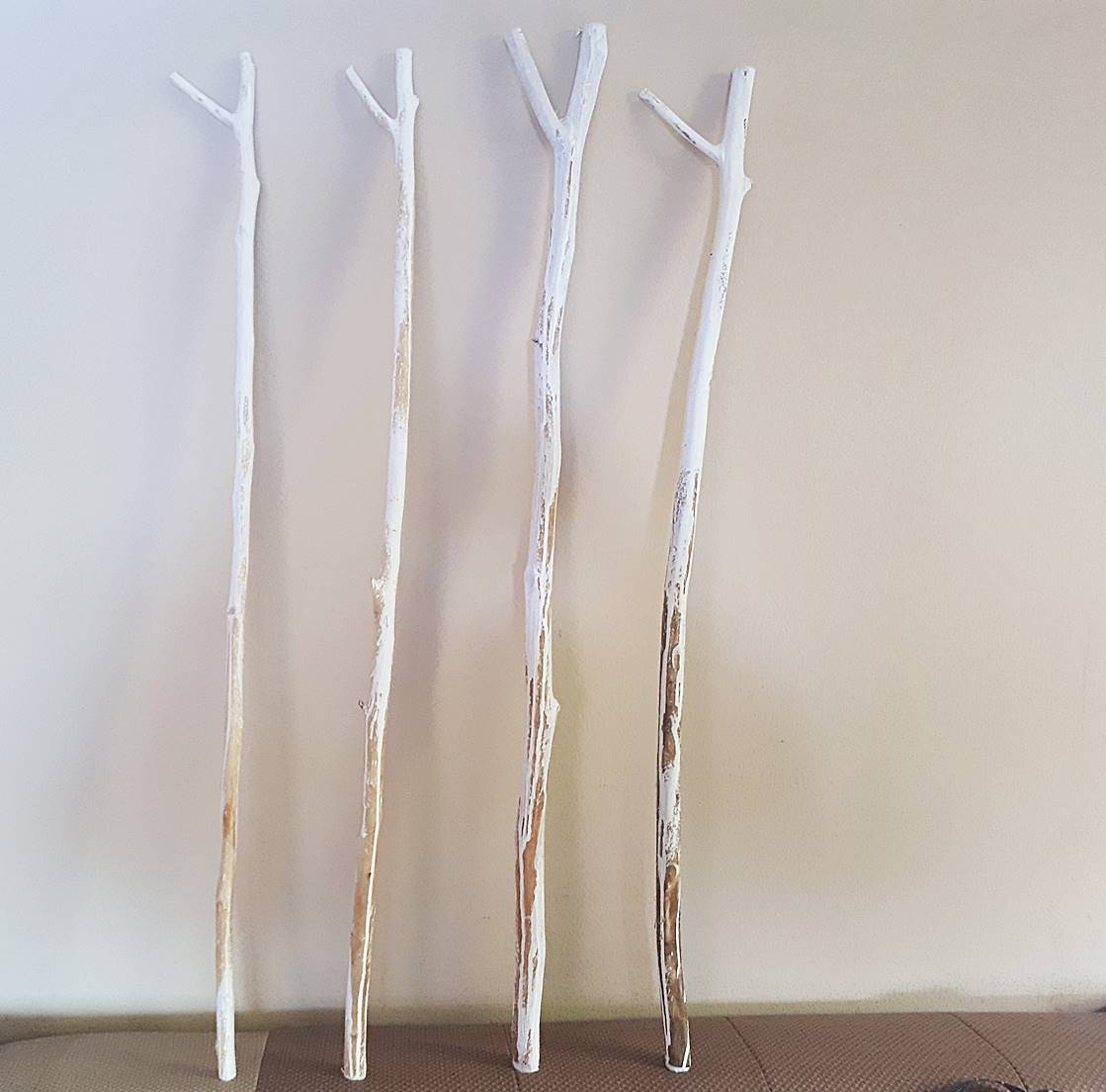 ไม้ค้ำ ซุ้มพิธีสืบชะตาอายุ๖๐ปี หลวงพ่อเล็ก วัดท่าขนุน ปี2562 (ค้ำดวง-หนุนดวง-เสริมดวง) (ยาว29นิ้ว)