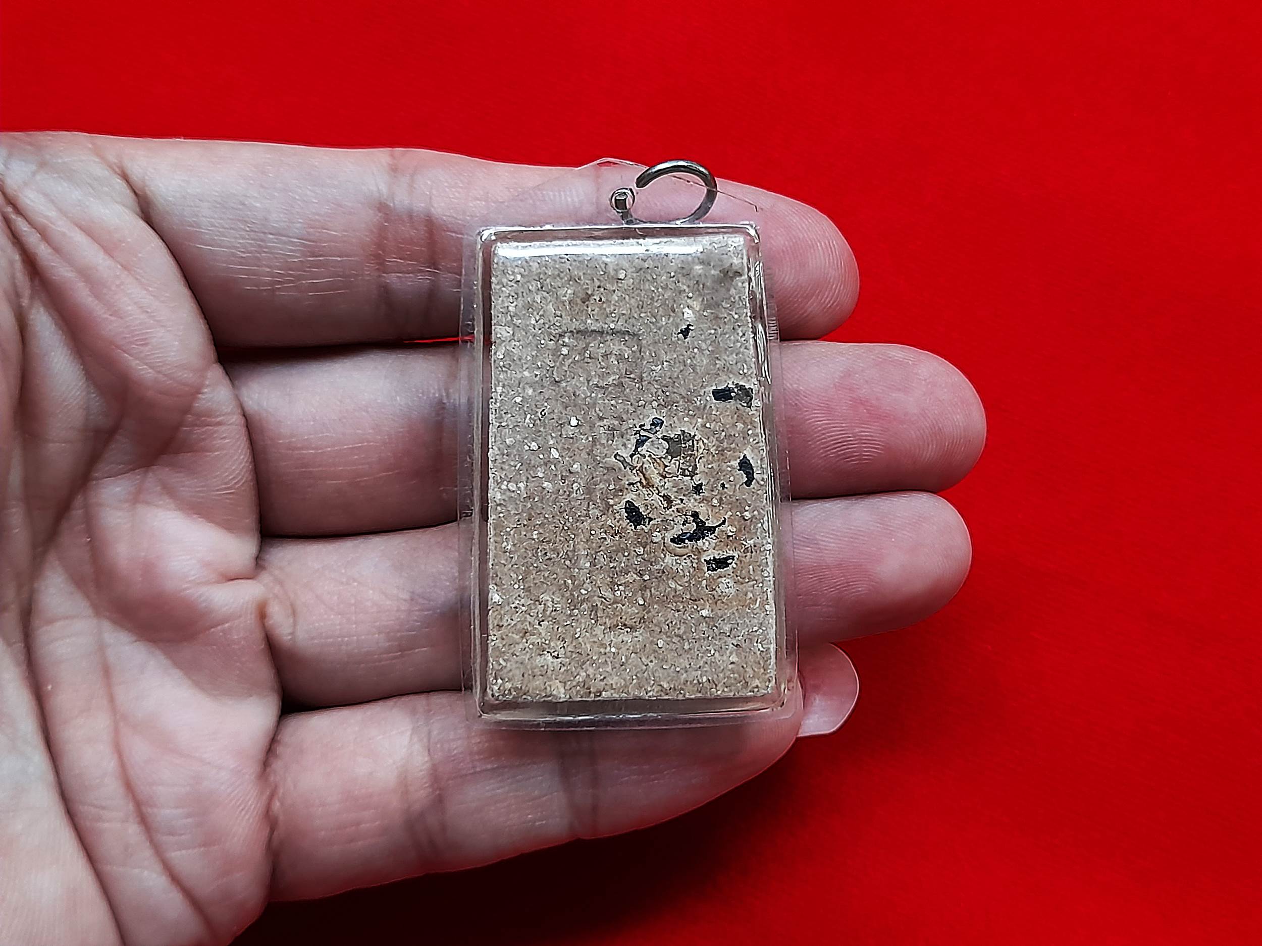 พระสมเด็จ หลวงพ่อยี วัดดงตาก้อนทอง จ.พิษณุโลก (ลูกบุญธรรมหลวงปู่เทพโลกอุดร) เนื้อผง ฝั่ง ข้าวทิพย์ + ข้าวเปลือก + ไพรดำ ปี2548 #รับประกันแท้ - (หลวงพ่อถาวร วัดปทุม จัดสร้างย้อนยุค)