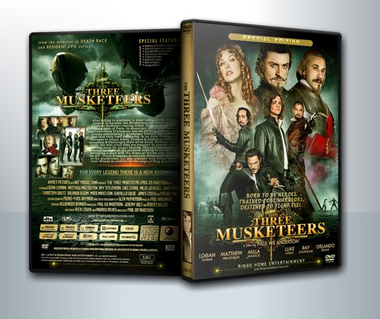 The Three Musketeers สามทหารเสือดาบทะลุจอ ( 1 DVD )