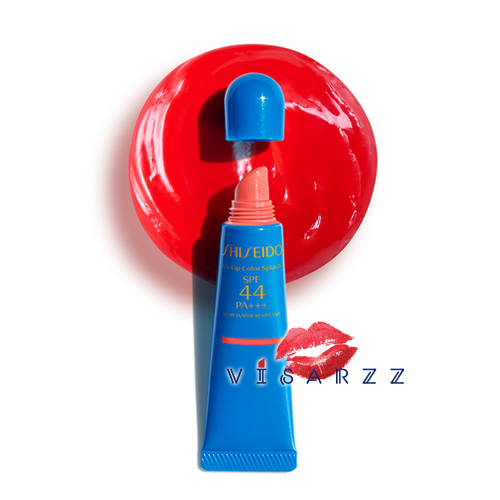 (ขายส่ง 455.-) Shiseido UV Lip Color Splash 10mL # Uluru Red ครบสุดๆ ทั้งปกป้องริมฝีปากจากรังสียูวี + เพื่อความชุ่มชื้น + สีสันสดใส + อ่อนโยน คัดสรรอย่างพิถีพิถันโดย Shiseido Laboratories ญี่ปุ่น