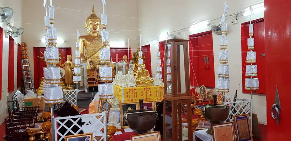 รูปหล่อ อาแปะ เซียนแปะ วัดศาลเจ้า ปี2561 (ขนาด 5/9/12 นิ้ว) เนื้อเรซิ่นสีงาช้าง