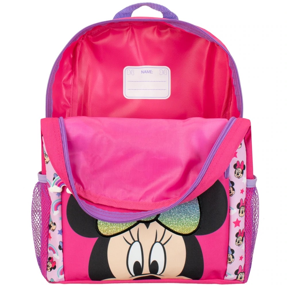 กระเป๋าเป้สะพายหลังสำหรับเด็ก Character UK Disney Minnie Mouse Rainbow Backpack