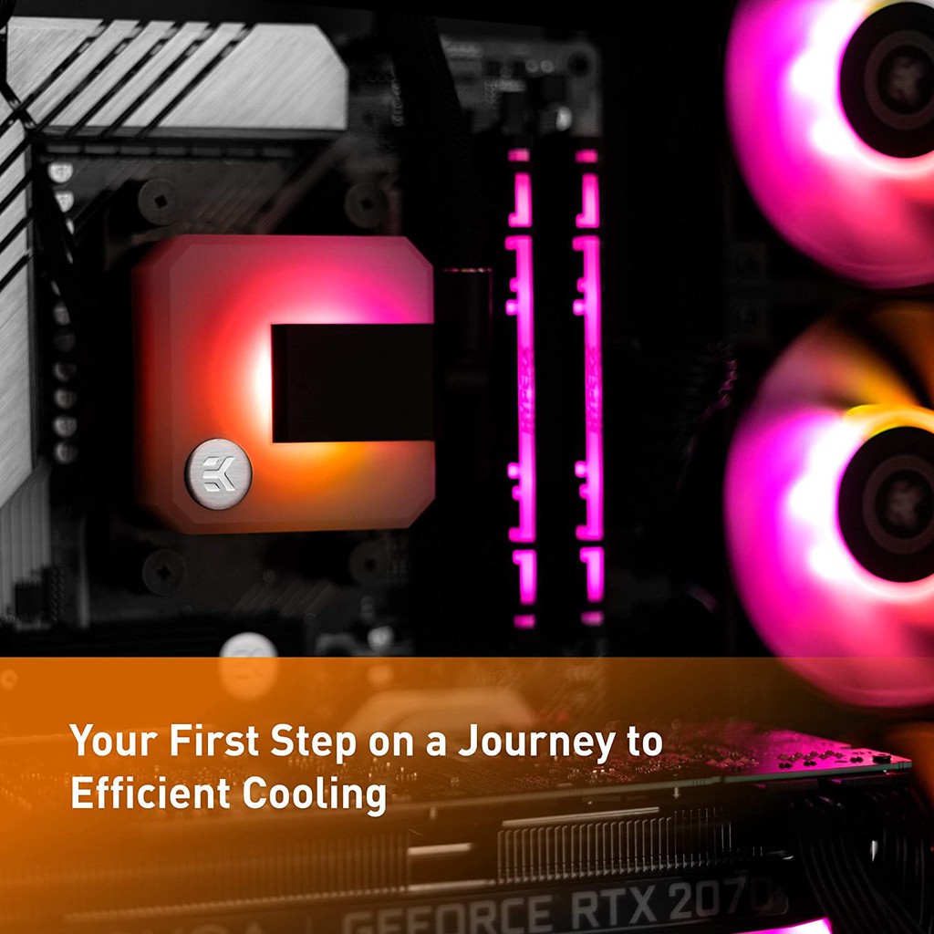 EK-AIO 360 D-RGB All-in-One Liquid CPU Cooler 115X/1200/2066/AM4 #ชุดนํ้าปิด