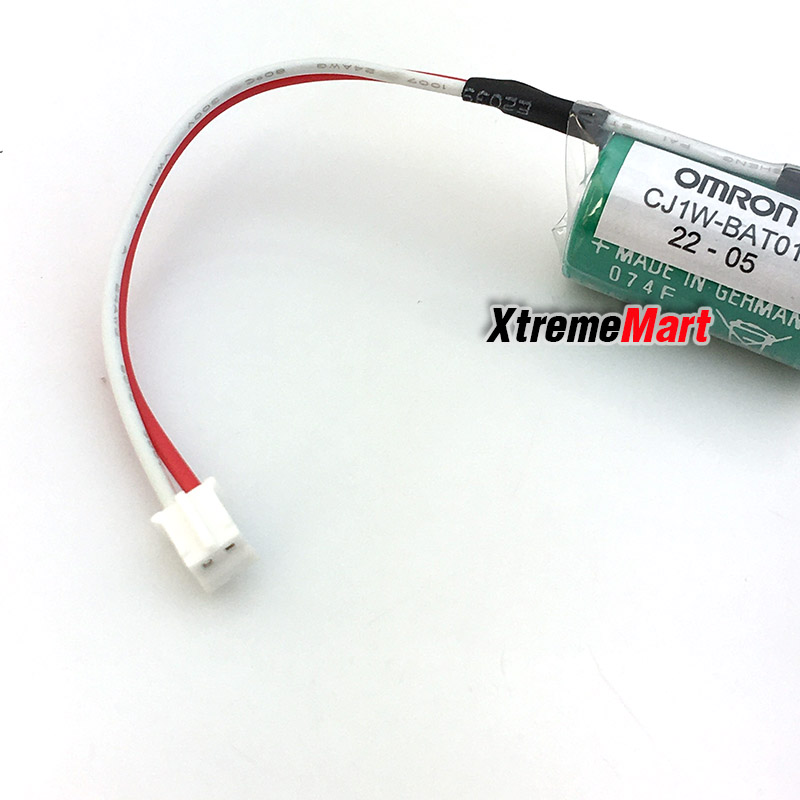 แบตเตอรี่สำหรับ PLC CR14250 OMRON CJ1W-BAT01 ขั้วสีขาว (ก้อนละ)