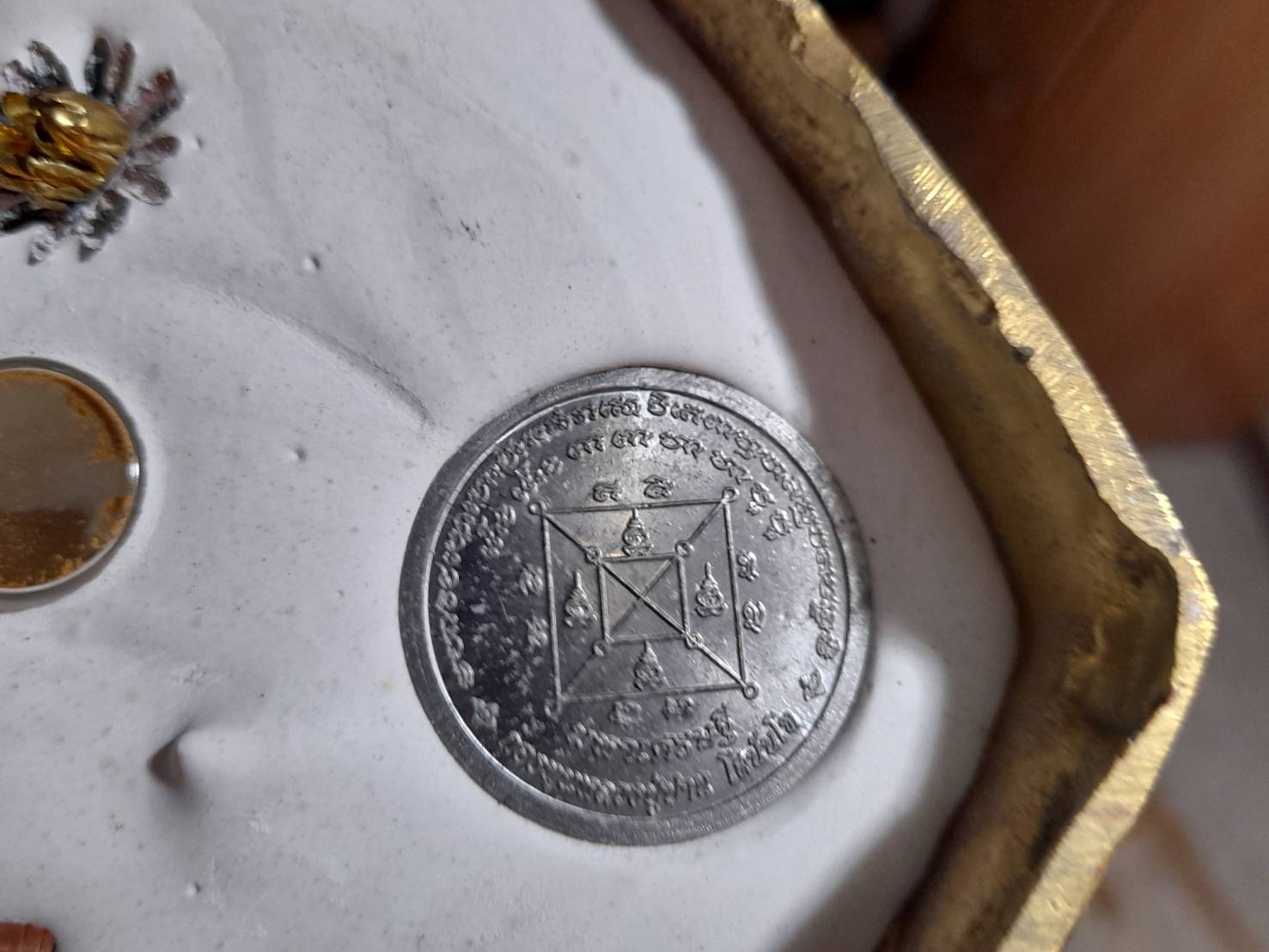 รูปหล่อ หลวงพ่อพระพุทธโธคลัง (หน้าตัก7นิ้ว) เนื้อทองเหลือง ปี2561 #รับประกันแท้ - (หลวงพ่อเล็ก วัดท่าขนุน ร่วมปลุกเสก)