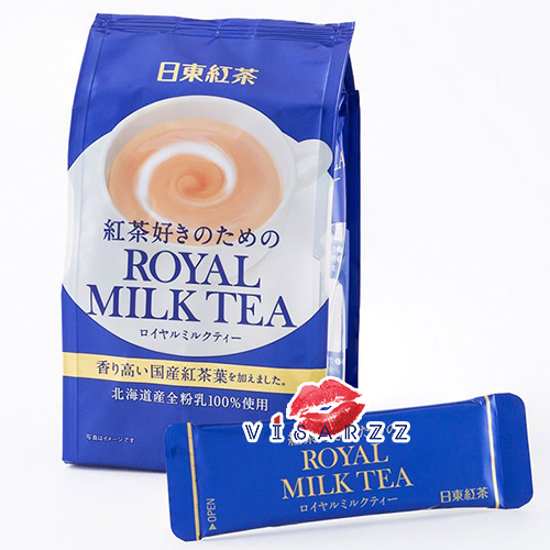 (BBE.06/27) ซองพกพา 8 ซอง Nitto Kocha Instant Royal Milk Tea 8 ซอง 112g ชานมสำเร็จรูปจากประเทศญี่ปุ่น แบบ 3 in 1 ชงสะดวก ทานง่าย รสชาดอร่อย