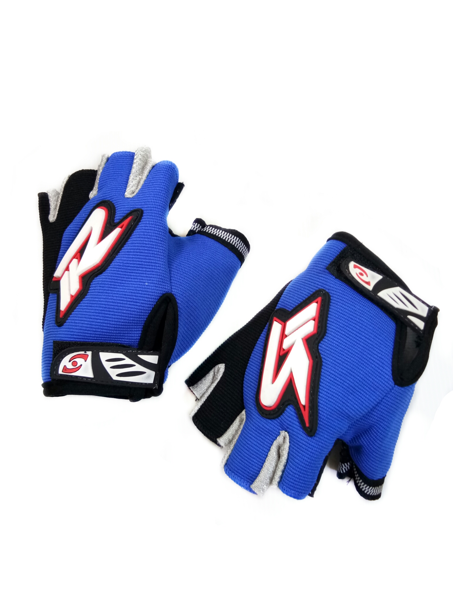 ถุงมือขับขี่รถมอเตอร์ไซด์ครึ่งนิ้ว