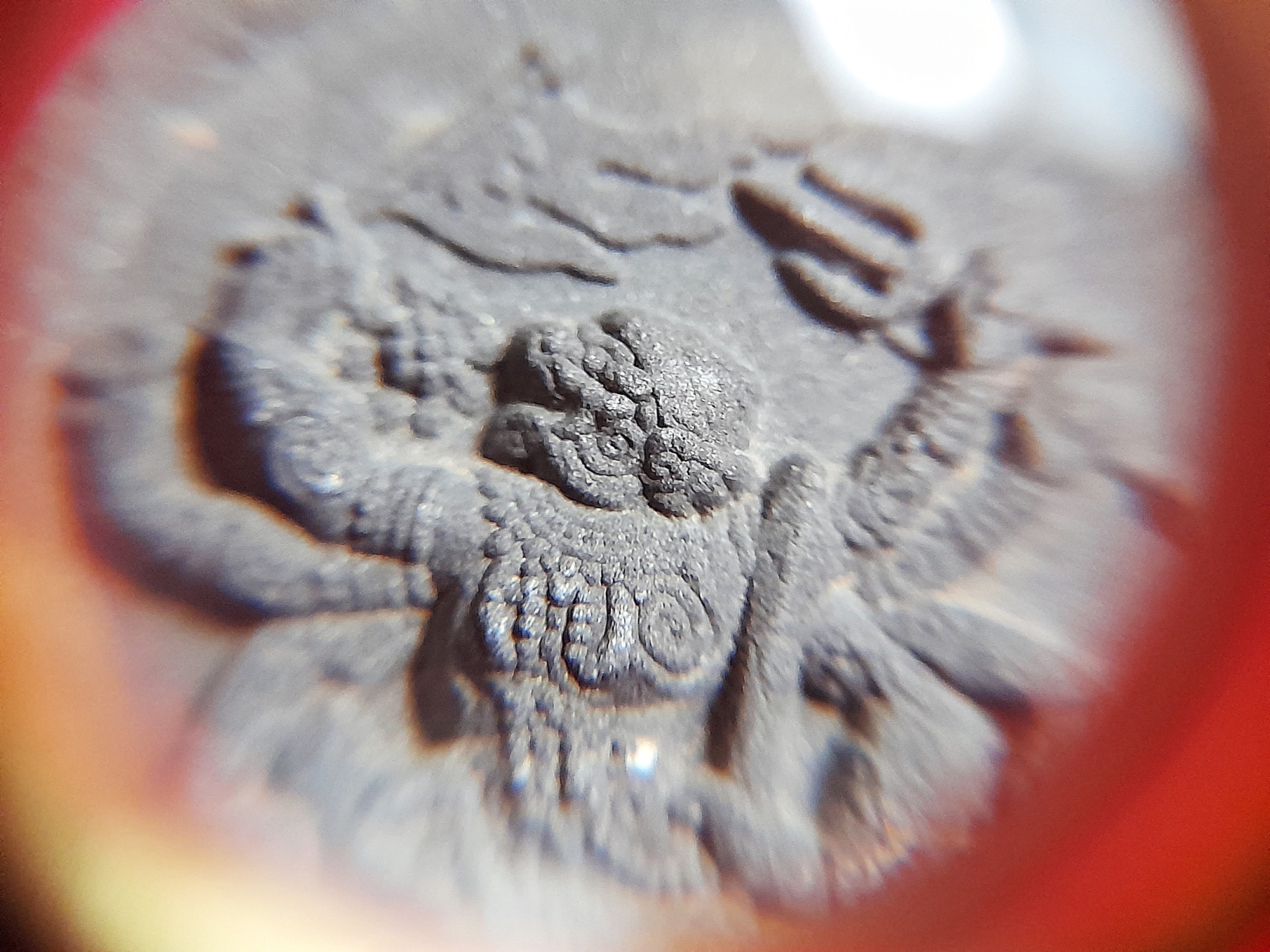 เหรียญ หนุมาน8กร (รุ่นนี้เก่งทางช่วยหาเงิน) เนื้อผง ปี2562 #รับประกันแท้ - พระอาจารย์สุริยัณ วัดป่าฉัพพรรณรังสี จ.ชัยภูมิ