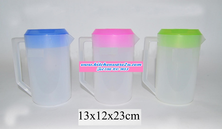 P09410 เหยือกสูง สีหวาน (13*12*23 cm) เกรดเอ ราคาต่อ 1 โหล :12 ใบ