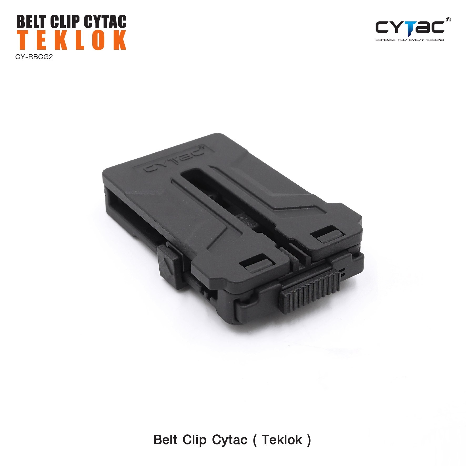 CYTAC thailand Belt Clip ( Teklok ) สำหรับต่อเข้ากับซองหรืออุปกรณ์ต่างๆ