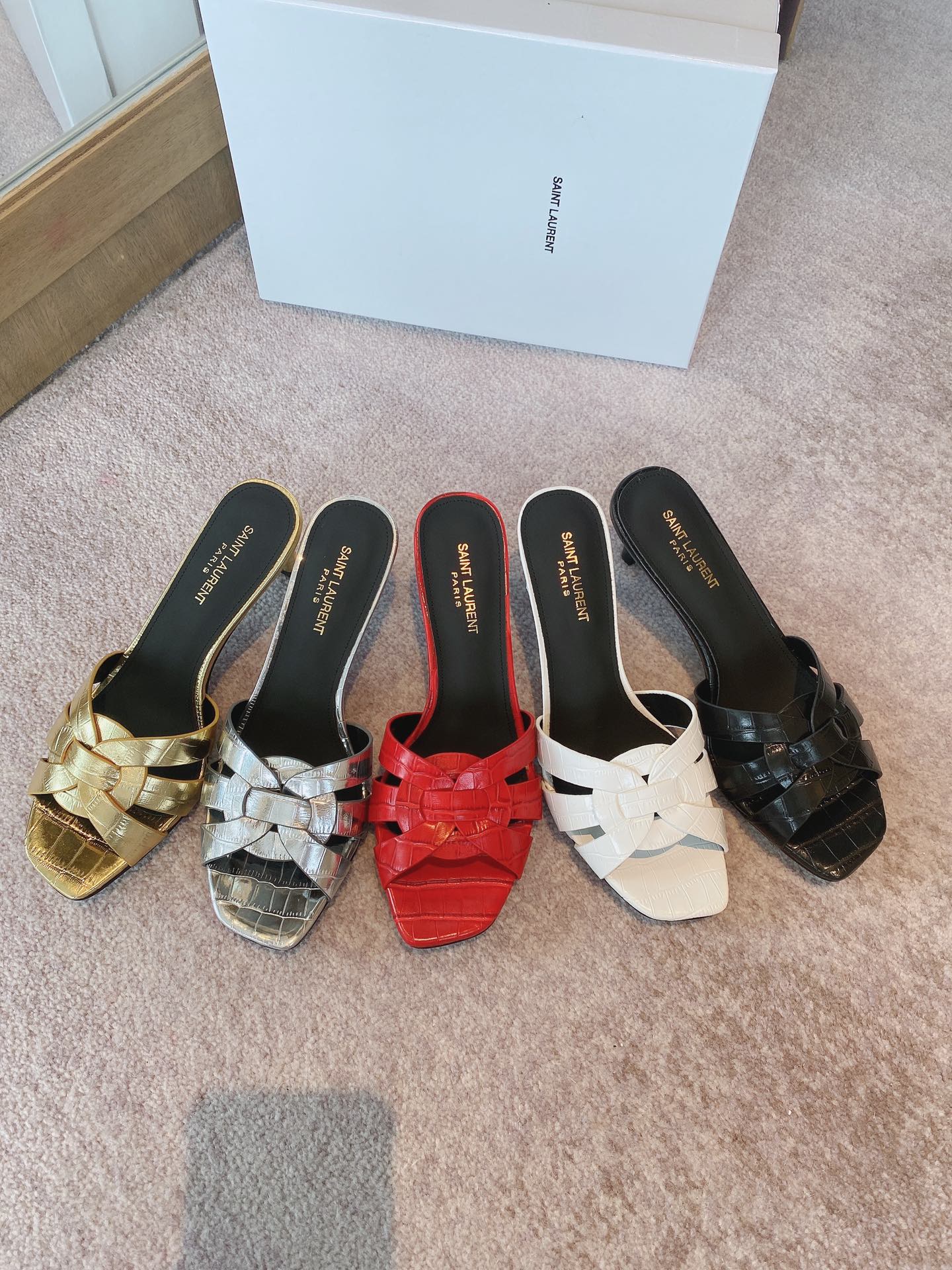 รองเท้า YS heel แตะ ส้น 6.5 cm