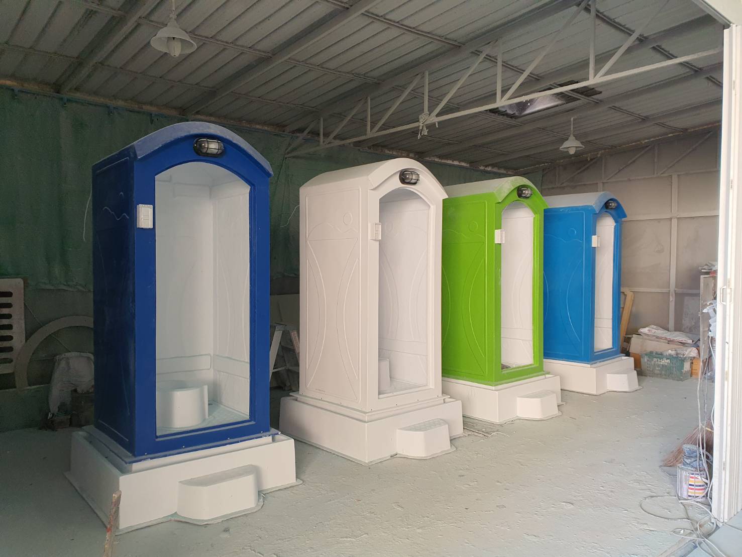 ห้องน้ำไฟเบอร์กลาส ห้องสุขา ห้องส้วม ห้องอาบน้ำ ห้องน้ำเคลื่อนที่