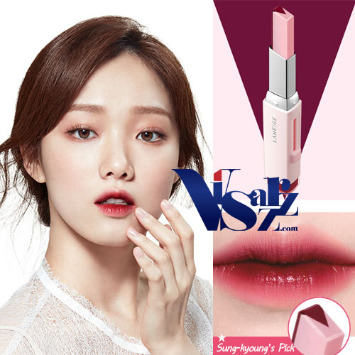 (ลด 45%) Laneige Two Tone Tint Lip Bar 2g # 8 Cherry Milk ลิปทูโทนผสานทินต์และบาล์มในสองเฉดสี สองเนื้อสัมผัส ให้คุณแต่งแต้มเรียวปากสไตล์ K-Beauty ให้น่ารักได้แบบไม่ต้องพยายาม