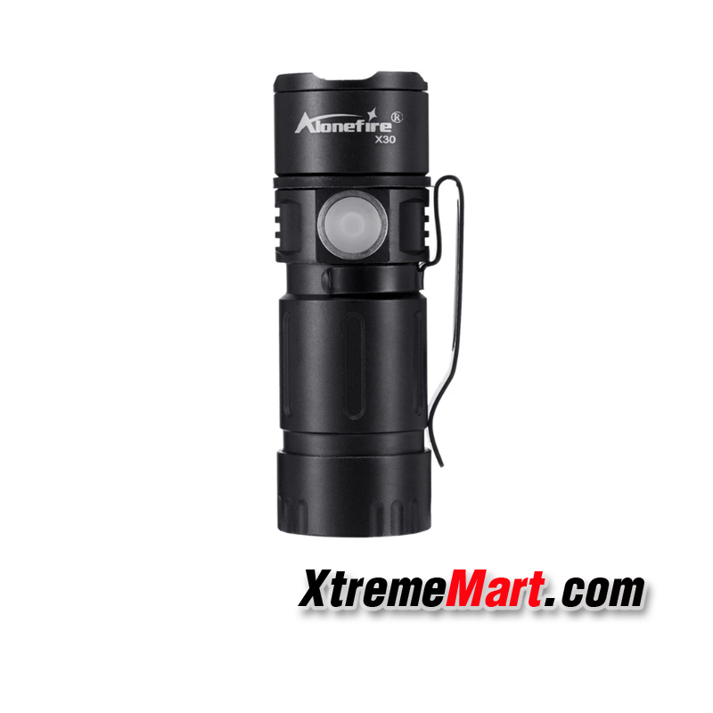 Alonefire X30 XPG ไฟฉาย Led สว่างมาก ขนาดเล็ก ชาร์จ Usb 500 ลูเมน