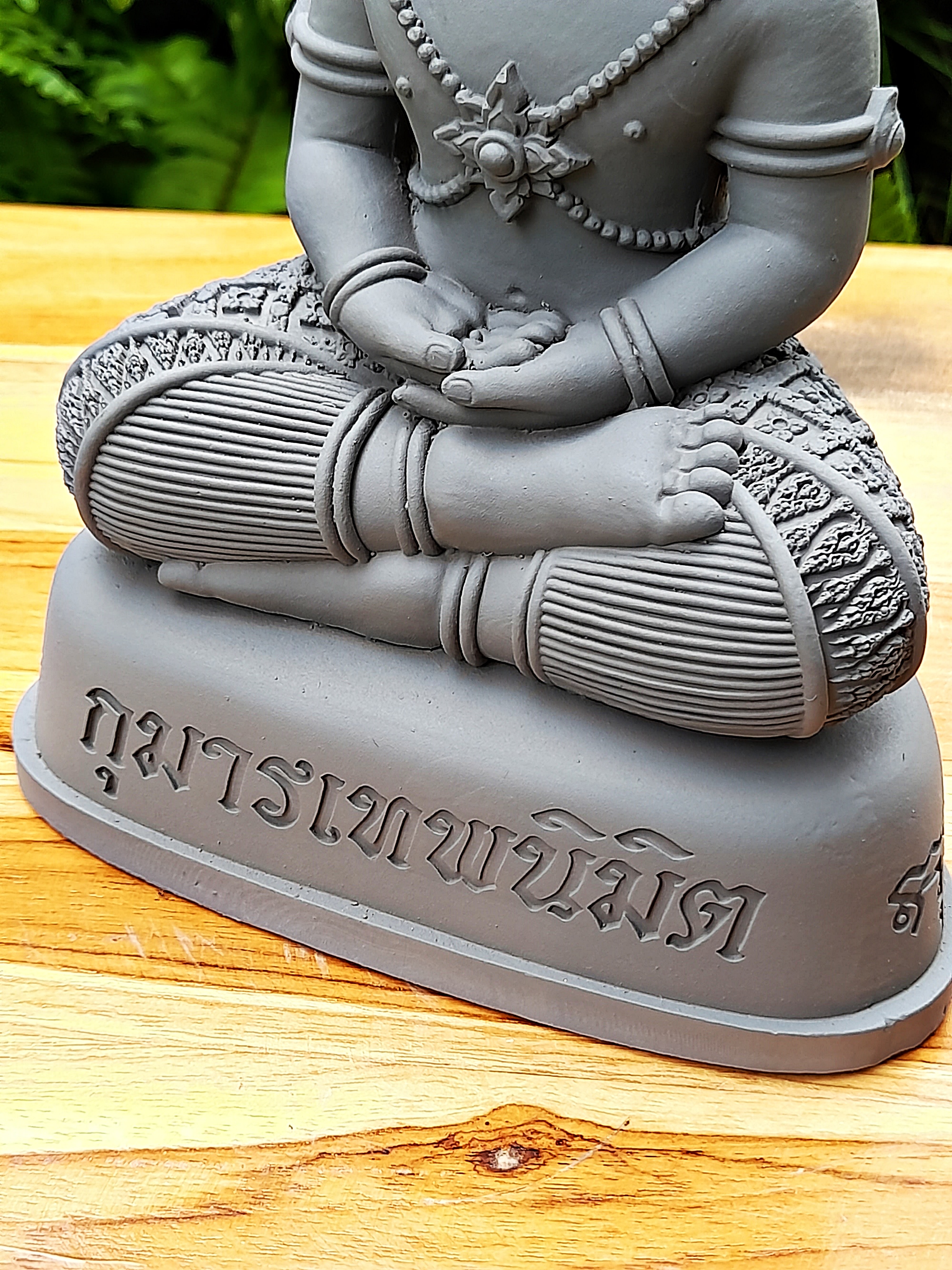 รูปหล่อ กุมารเทพนิมิต รุ่น1 (ขนาดหน้าตัก 4.5นิ้ว) เนื้อปูนแข็งผสมมวลสาร ปี2564 #รับประกันแท้