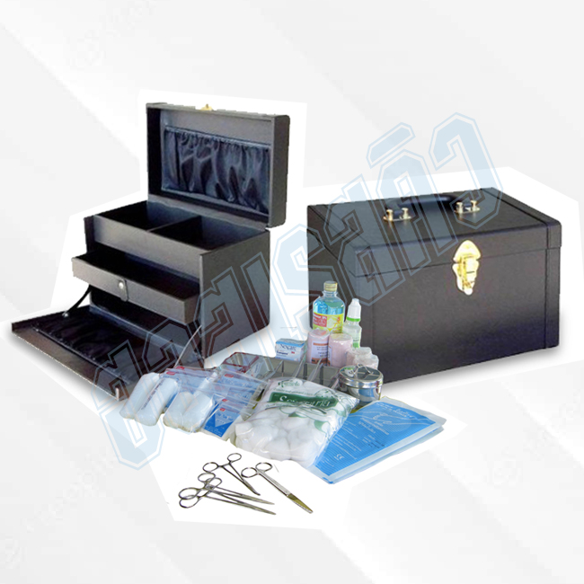 ชุดกระเป๋าปฐมพยาบาล,กล่องยาฉุกเฉิน EMS First Aid Box - รุ่น :: FB•10204-1