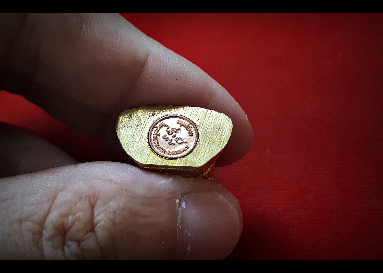 สมเด็จองค์ปฐม เนื้อทองทิพย์ ปี2562 - หลวงพ่อหนุน วัดพุทธโมกข์