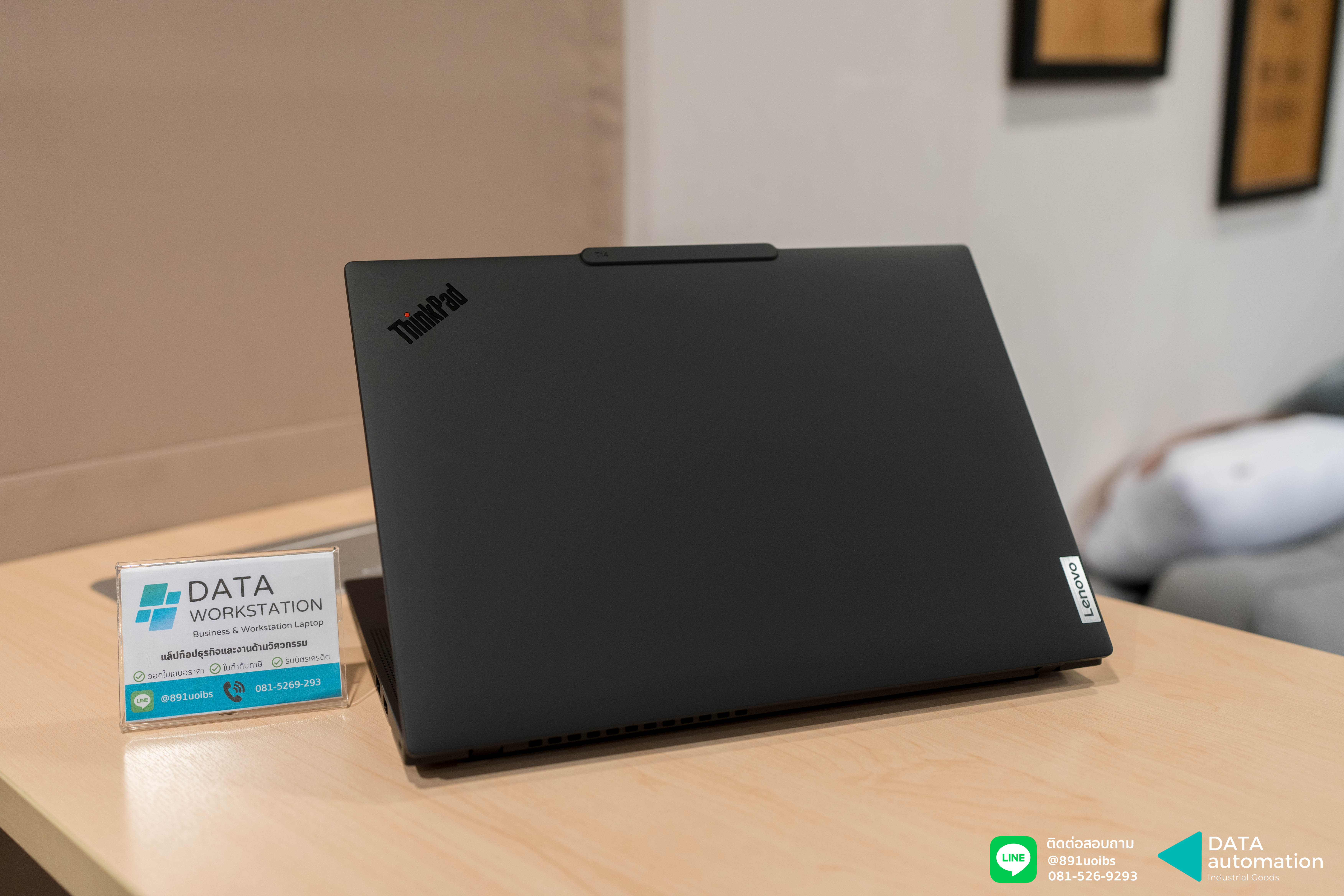 Business ThinkPad T14 Gen 5 CPU Ultra 7 165U/Ram32/SSD 512GB/14" FHD+ Touch *สินค้ามือสองสภาพมือหนึ่ง(ทักแชทก่อนสั่งซื้อ)