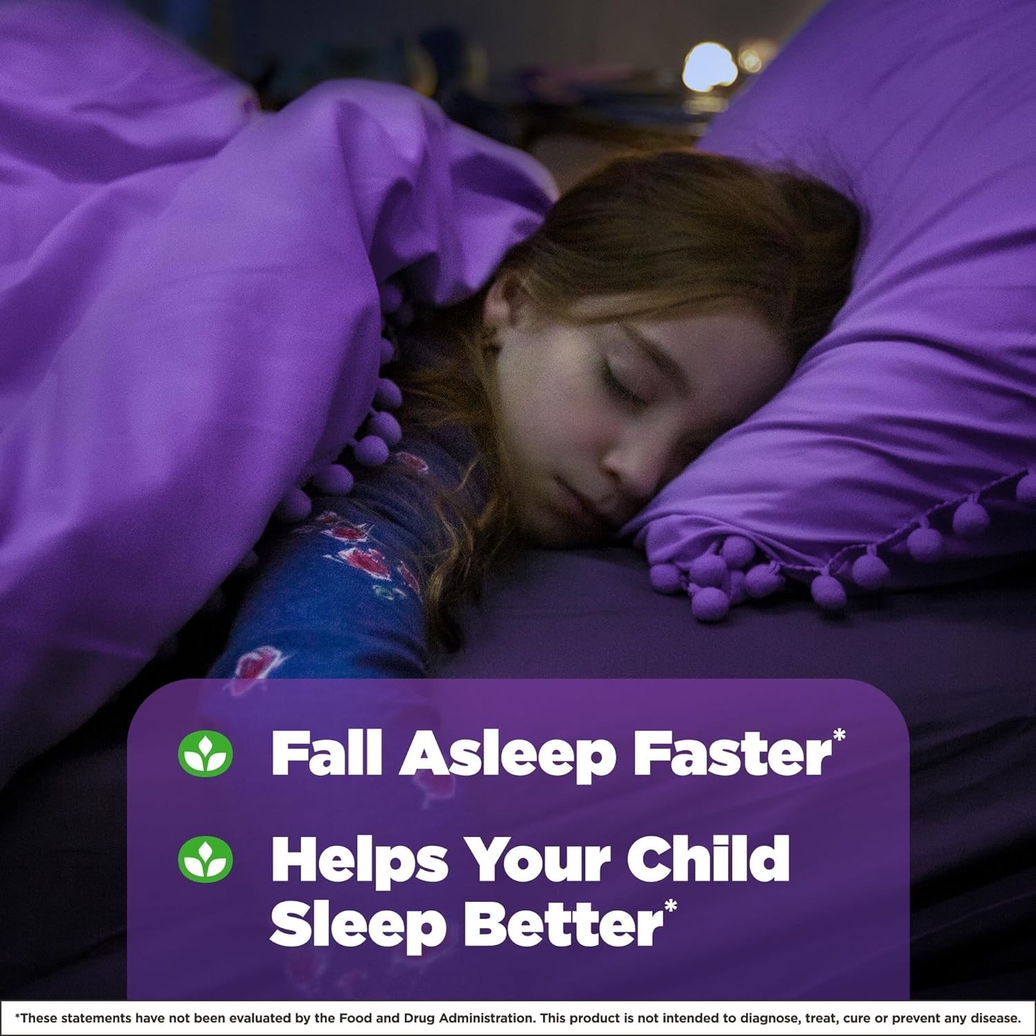 วิตามินเสริมการนอนหลับสำหรับเด็กชนิดกัมมี่ NATROL Kids Sleep Melatonin Gummies (90 Gummies)
